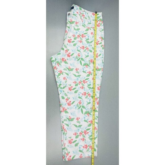 CHARTER CLUB BRISTOL CAPRI PANTS Tummy Slimming Size 14 - Picture 5 of 16